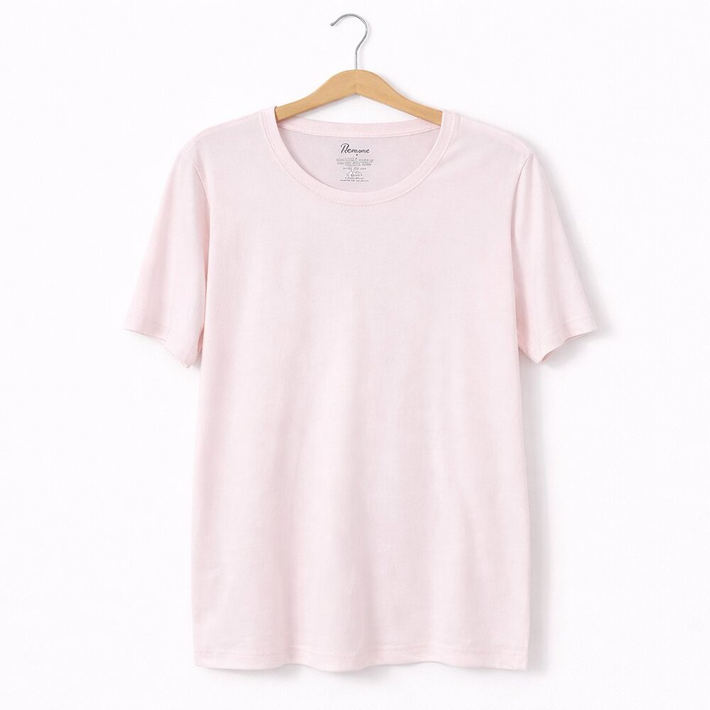 PENMANS | Light Link & White Spotted Soft Tee Shirt - Medium